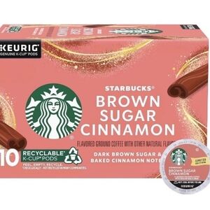 Starbucks Brown SUGAR Cinnamon Coffee K-Cups Pods 20 Count